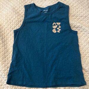 Blue tank